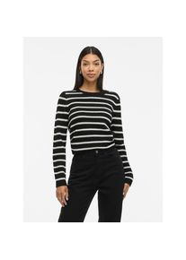 Vila Rundhalspullover &raquo;VIDALO O-NECK L/S STRIPE KNIT TOP- NOOS&laquo; wei&szlig;, Gr&ouml;&szlig;e XXL (44)