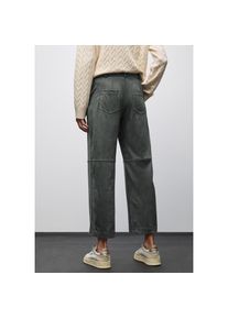 Street One Stoffhose Velour - mit Stretch und Eingrifftaschen