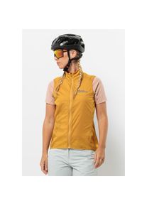 Jack Wolfskin Funktionsweste &raquo;GRAVEX WIND VEST W&laquo; gelb, Gr&ouml;&szlig;e XL (46)