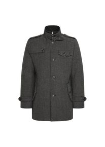 INDICODE, Damen, Kurzmantel &raquo;Kurzmantel IDBrandan&laquo;, Dark Coal, XXL, Dark Coal, Modische Winterjacke der d&auml;nischen Top-Marke