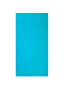 Dyckhoff, Badet&uuml;cher &raquo;Kristall&laquo; mit Bord&uuml;ren, t&uuml;rkis, Frottier, Obermaterial: 100% Baumwolle, B/L: 100 cmx150 cm - 1 Stk.