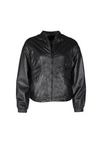 Maze, Damen, Lederjacke &raquo;Lederjacke 42024028&laquo;, black, S, black, L&auml;ssiger Oversize-Schnitt f&uuml;r einen modernen Look, Trachtenmode