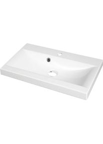 Welltime, Badm&ouml;bel-Set &raquo;MADRIT&laquo; Komplett-Set, mit Waschbecken, 5 Stk. tlg., Bodega Eiche, Holzwerkstoff, B/H/T: 120 cm cm x 131,5 cm cm x 34,5 cm cm, 