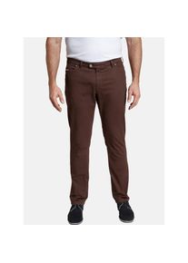 CHARLES COLBY, Herren, Stretch-Hose &raquo;Tiefbundhose BARON LESLIE&laquo;, dunkelrot bedruckt, N-Gr, 56 - N-Gr, dunkelrot bedruckt, Tiefbundhose BARON LESLIE 