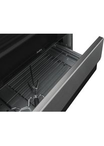 Amica, Induktions-Standherd &raquo;SHI 905 150 E&laquo; mit Teleskopauszug nachr&uuml;stbar Steam Clean, edelstahlfarben, Teleskopauszug nachr&uuml;stbar