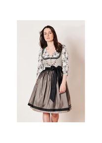 Kr&uuml;ger Kr&uuml;ger, Damen, Dirndl &raquo;Dirndl Dorota (60cm)&laquo;, beige, 38, gerader Ausschnitt, Trachtenmode