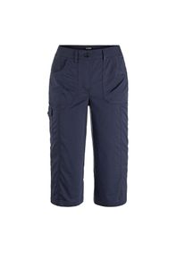 GOLDNER, Damen, 7/8-Hose &raquo;Krempelbare Capri-Hose mit Funktion&laquo;, marine, N-Gr, 54 -N-Gr, marine, Funktional ausger&uuml;stet und mit praktischen Taschen