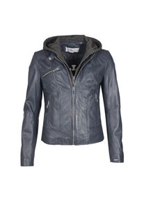 Maze, Damen, Lederjacke &raquo;Lederjacke Mico&laquo;, navy, L, navy, Bikerjacke, Trachtenmode