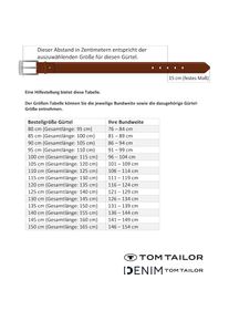 Tom Tailor, Damen, Flechtg&uuml;rtel &raquo;TTCLAUDETTE&laquo; 2 cm breiter Dameng&uuml;rtel, stufenlos verstellbar, Echtleder, dunkelbraun, dunkelbraun, Leder-Flechtg&uuml;rtel