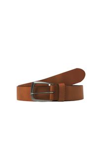 Jack & Jones Jack & Jones, Herren, Lederg&uuml;rtel &raquo;JACMICHAEL LEATHER BELT SN&laquo;, Cognac, Cognac, Modischer Herreng&uuml;rtel von Jack & Jones