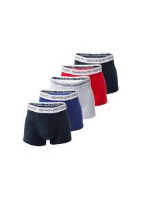 Gant, Herren, Boxershorts &raquo;Boxershort 5er Pack&laquo;, Schwarz/Blau/Rot/Wei&szlig;, 3XL, Schwarz/Blau/Rot/Wei&szlig;, Gant Herren Boxershorts