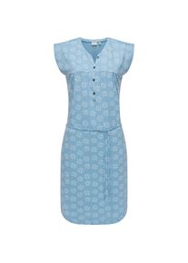 Ragwear, Damen, Sommerkleid &raquo;Sommerkleid Zofka&laquo;, Light Blue, N-Gr, XL -N-Gr, Light Blue, L&auml;ssiges Kurzarm Kleid mit sommerlichem Print