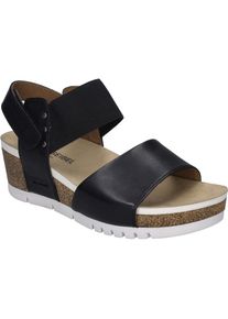 Josef Seibel, Damen, Sandale &raquo;Quinn 09, schwarz&laquo;, schwarz, 38, TPR