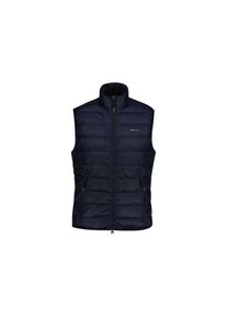 Gant, Herren, Steppweste &raquo;Steppweste LIGHT DOWN VEST&laquo;, Blau, 4XL, Gant Zipper-Weste f&uuml;r Herren