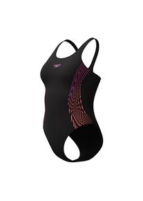 Speedo, Damen, Badeanzug, black/purple, N-Gr, 36 - N-Gr, black/purple, Badeanzug von Speedo
