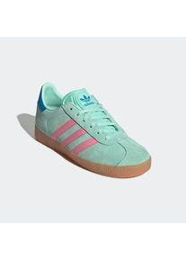 adidas originals, Damen, Sneaker &raquo;GAZELLE KIDS&laquo; f&uuml;r Kinder, Clear Mint / Bliss Pink / Bright Blue, 35,5, Clear Mint / Bliss Pink / Bright Blue, Ein 