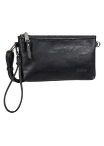 Gabor, Damen, Abendtasche &raquo;Emmy&laquo; aus weichem Lederimitat als praktisch l&auml;ssige "Bag in Bag" tragbar, black, black, SCHICK & VIELSEITIG: Kleine Clutch 