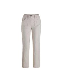 GOLDNER, Damen, Stoffhose &raquo;Kurzgr&ouml;&szlig;e Krempelbare Hose mit Funktion&laquo;, sand, 21 - K-Gr, Funktional ausger&uuml;stet und mit praktischen Taschen