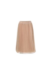 GOLDNER, Damen, Schlupfrock &raquo;Kurzgr&ouml;&szlig;e Festlicher Plisseerock aus schimmerndem Mesh&laquo;, goldfarben, 20, goldfarben, Mit schimmerndem Garn