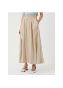 Y.A.S, Damen, Maxirock &raquo;YASFLAXY HW ANKLE SKIRT NOOS&laquo;, Birch, 42, Birch, Langer Rock von YAS