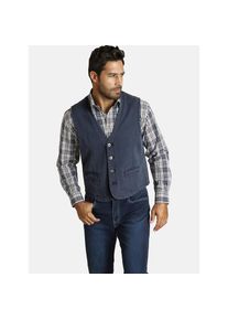 Jan Vanderstorm, Herren, Funktionsweste &raquo;Weste TORELL&laquo;, blau, 64, blau, Weste TORELL aus strukturiertem Material