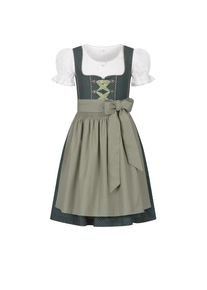 N&uuml;bler N&uuml;bler, Damen, Dirndl &raquo;Kinderdirndl Petra&laquo;, Gr&uuml;n, EURO, 104 - EURO, Gr&uuml;n, KINDERDIRNDL - Hochwertige M&auml;dchen Trachten Bekleidung aus Baumwolle, mit 