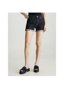 Calvin Klein Jeans, Damen, Shorts &raquo;MID RISE SHORT&laquo; im 5-Pocket-Style, Denim Black, N-Gr, 29 - N-Gr, Denim Black, Shorts von Calvin Klein Jeans 
