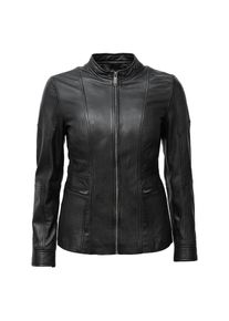 JCC, Damen, Bikerjacke &raquo;Lederjacke 31023628&laquo;, black, 40, black, Bikerjacke, Trachtenmode