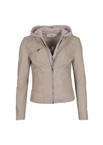 Maze, Damen, Lederjacke &raquo;Lederjacke Mico&laquo;, sand, XL, sand, Bikerjacke, Trachtenmode