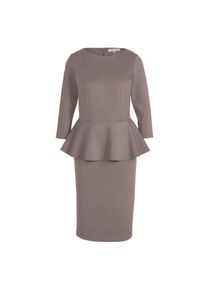 Alba Moda, Damen, Etuikleid &raquo;Kleid Kleid&laquo;, taupe, 42 - N + K Gr, Rundhalsausschnitt