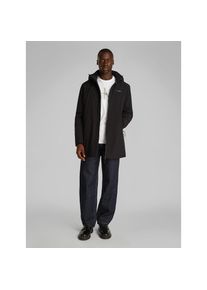 Calvin Klein, Herren, Regenmantel &raquo;TECHNICAL NON-QUILT PARKA&laquo; mit Logoprint, Ck Black, S, Ck Black, Mantel von Calvin Klein