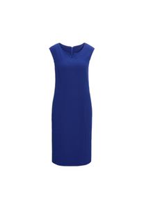 GOLDNER, Damen, Sommerkleid &raquo;Strukturiertes Jerseykleid&laquo;, royalblau, 44, royalblau, Elegantes Etuikleid mit charmanter Ausschnittl&ouml;sung