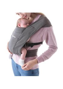 ergobaby Embrace Newborn Carrier &ndash; Soft Knit: Heather Grey