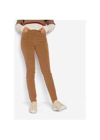 bonprix Cordhose &raquo;Stretch-Cordhose, Skinny&laquo; im Five-Pocket Style, schmal geschnitten braun, Gr&ouml;&szlig;e 36