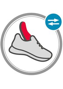 RIEKER Sport Slip-On Sneaker &raquo;Preston&laquo; Freizeitschuh, Halbschuh, Schlupfschuh mit Gummizug lila, Gr&ouml;&szlig;e 37