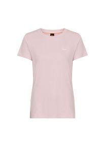 BOSS Orange T-Shirt &raquo;Esogo HW Premium Damenmode&laquo; mit gesticktem Logo lila, Gr&ouml;&szlig;e XS (34)