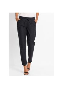bonprix Leinenhose &raquo;Leinenhose&laquo; Leinenhose schwarz, Gr&ouml;&szlig;e 42
