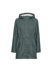 V&eacute;ro Moda Vero Moda Regenjacke &raquo;VMMALOU COATED JACKET&laquo; mit Kapuze Lederimitat gr&uuml;n, Gr&ouml;&szlig;e XS