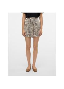 V&eacute;ro Moda Vero Moda, Damen, Shorts &raquo;VMMENNY H/W SHORTS WVN GA&laquo; Viskose, regular fit, Oatmeal AOP:Tenna, L (40) - N-Gr, Shorts von Vero Moda