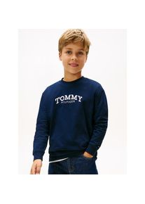 Tommy Hilfiger, Herren, Langarmshirt Regular fit, f&uuml;r Kinder bis 16 Jahre, Dark Night Navy, 92, Dark Night Navy, LA-Shirt von Tommy Hilfiger f&uuml;r 