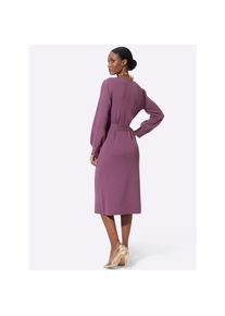 CR&Eacute;ATION L creation L, Damen, Strickkleid &raquo;Strickkleid&laquo;, violett, Normalgr&ouml;&szlig;en, 44 -Normalgr&ouml;&szlig;en, violett, mit 30% Schurwolle