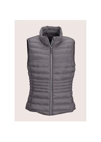 Madeleine Mode MADELEINE, Damen, Kurzweste &raquo;Steppweste Verk&uuml;rzte Steppweste f&uuml;r Damen&laquo;, bleigrau, 46, bleigrau, Figurbetonte, kurze Silhouette, L&auml;nge ca. 58 cm, 