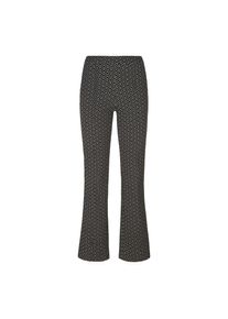 Madeleine Mode MADELEINE, Damen, Stretch-Hose &raquo;Hose Stretchhose in ausgestellter 7/8-Form&laquo;, schwarz / wei&szlig;, N + K Gr, 40 - N + K Gr, schwarz / wei&szlig;, 7/8-Hose, 