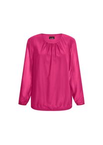 GOLDNER, Damen, Klassische Bluse &raquo;Elegante Bluse aus Chiffon&laquo;, pink, 46, pink, Doublierte Ware aus Chiffon, mit Jersey unterlegt