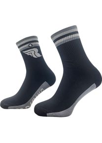Riding Culture Go Riding, chaussettes unisexes , couleur: Noir/Gris Clair/Blanc , taille: 44-47 EU