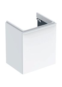 Geberit, Waschbeckenunterschrank, Waschtischunterschrank Smyle Square Transchlag links 53,6 cm wei 500.366.00.1 (53.60 x 43.30 x 61.70 cm)