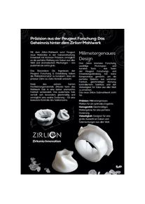 Peugeot DAMAN U'SELECT Zirlion Elektrische Salzm&uuml;hle 16 cm, Pfefferm&uuml;hle + Salzm&uuml;hle, Schwarz, Silber