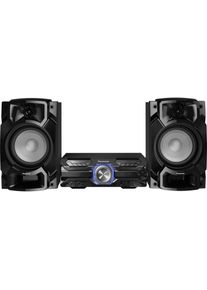 Panasonic Miniwieża SC-AKX520E-K (Bluetooth, CD Player, 1x 650 W), Stereoanlage, Schwarz