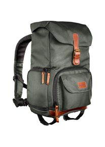 MANTONA Luis junior Retro Fotorucksack (Fotorucksack, 29.70 l), Kameratasche, Gr&uuml;n