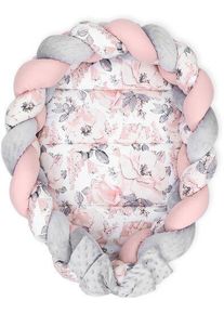 Totsy Baby Babynest Kuschelnest Wilde Rose | rosa